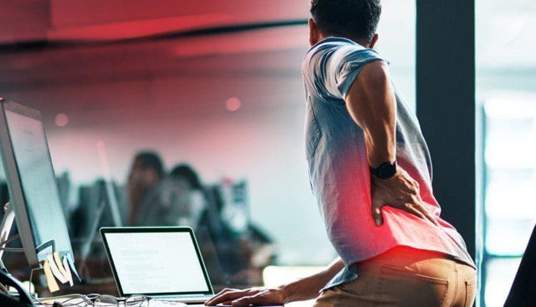 Relieving Back Pain from Prolonged Sitting at Work